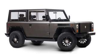 Illustration for article titled Bollinger's 200-Mile Electric Truck Is Fantastically Rugged And Basic